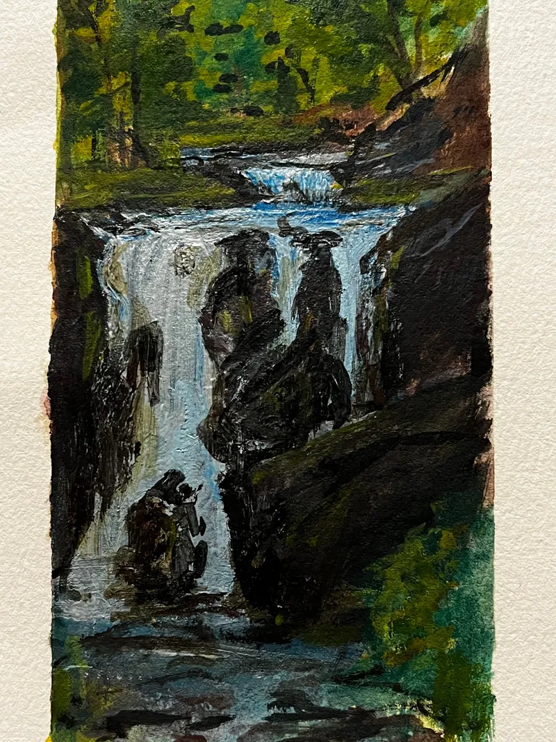Waterfall in the Woods