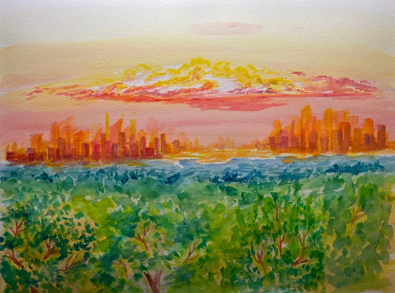 Skyline Sunset (1)