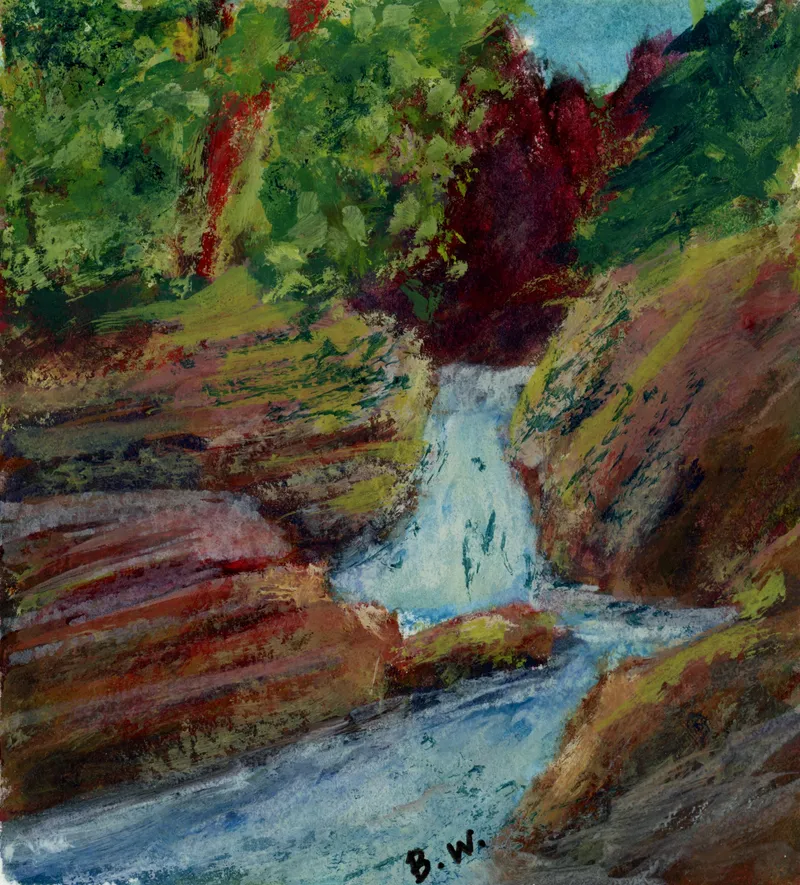 Rocky Tennessee Waterfall