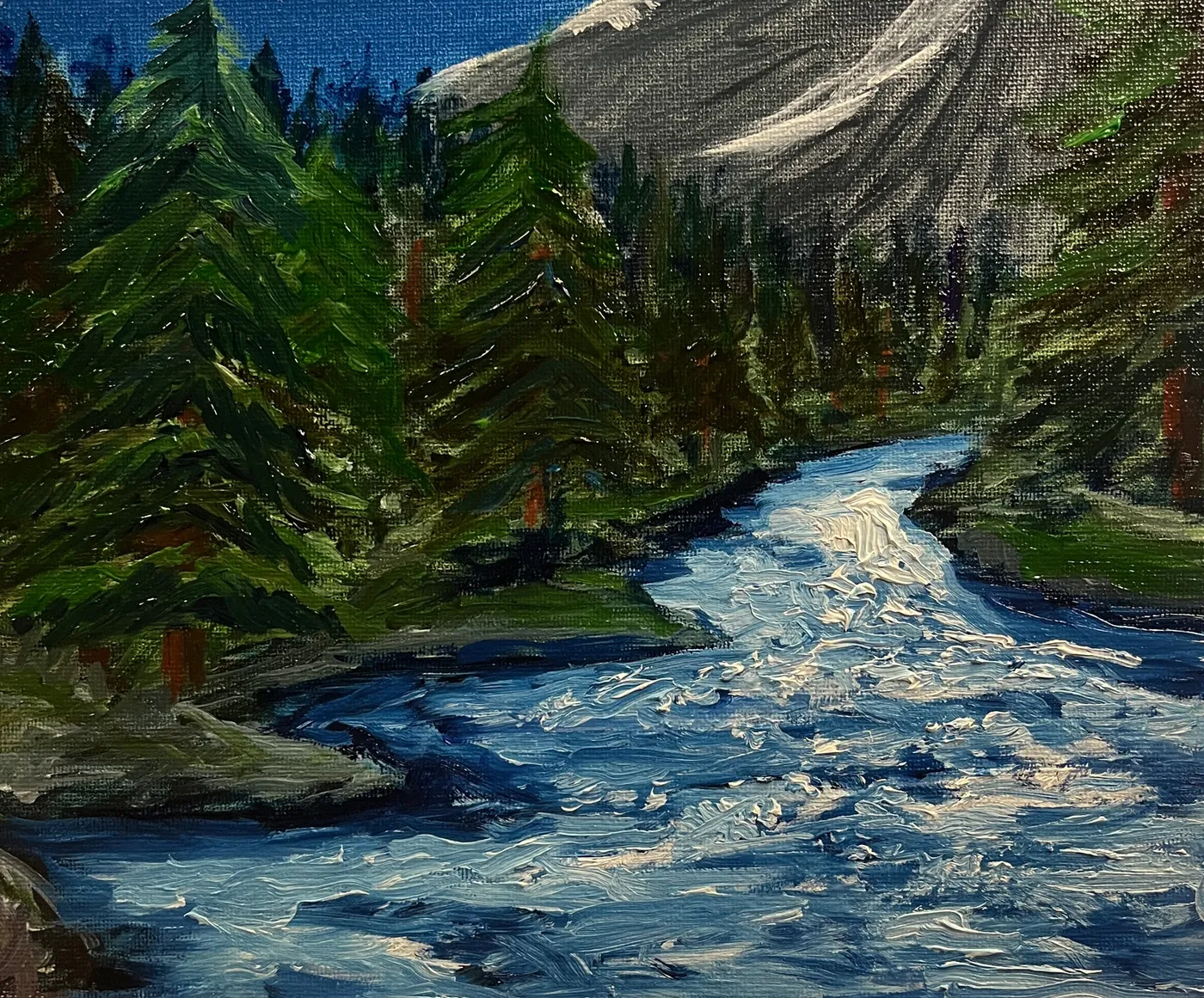 Mountain Waterfall