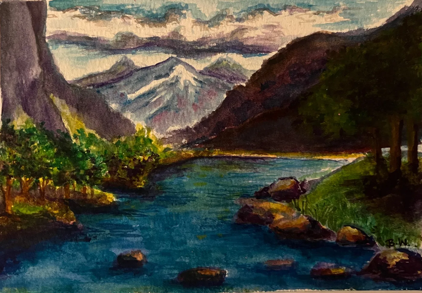 Alaskan Lake (2)