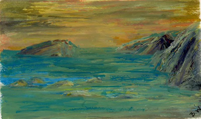 Sunset through the tears