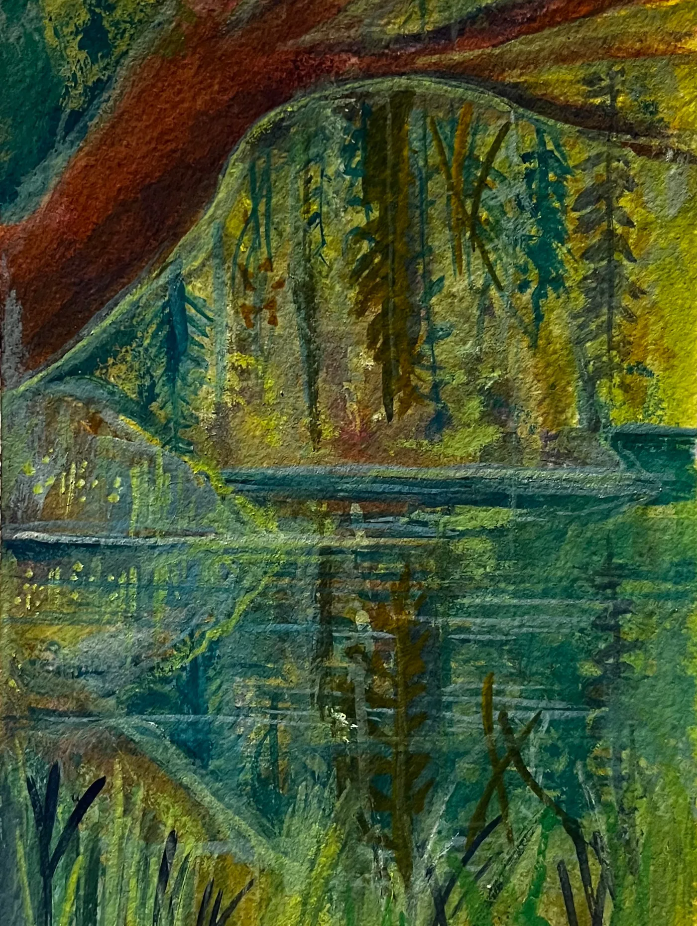 River reflections